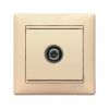 Legrand Valena Крем Розетка TV проходная, 14 дБ (774331)