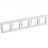 Legrand Cariva Белая рамка 5-ая (773655) Legrand Cariva Белая рамка 5-ая (773655)