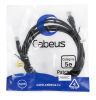 Cabeus PC-UTP-RJ45-Cat.5e-3m-BK-LSZH