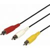 REXANT Шнур 3х3 RCA 1.5М (17-0202) В упаковке: 10 REXANT Шнур 3х3 RCA 1.5М (17-0202) В упаковке: 10