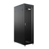 Шкаф напольный 19" 42U 800х1000мм, передняя и задняя дверь с перфорацией, RAL9005 REXANT (04-2364-1)