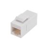 Адаптер проходной формата Keystone, Jack RJ-45(8P8C), UTP, CAT 5e REXANT PRO (02-0101)