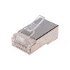 Разъем cквозной RJ-45(8P8C) под витую пару, FTP, CAT 6 REXANT (05-1029)