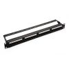 SUPRLAN Патч-панель 19", 24хRJ-45, UTP, 6, 1U 10-0427