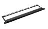 SUPRLAN Патч-панель высокой плотности 19", 24хRJ-45, UTP, 6A, 0,5U 10-0426