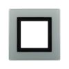 ДКС 4404822 Рамка из натурального стекла 1 пост (2 мод.), Avanti, светло-серая ДКС 4404822 Рамка из натурального стекла 1 пост (2 мод.), Avanti, светло-серая
