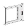 ДКС R5FRKP908 Рама поворотная частичная 9U для 19" оборудования для корпусов CQE & CQE N, ВхШ 600х800 мм