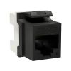 ДКС RNK6U180BK Модуль Keystone RJ45 CAT 6 неэкранированный (UTP), 180 градусов, черный