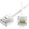 ДКС RN6UU4506WH-32 Патч-корд неэкранированный Ultra SLIM CAT6 U/UTP 4х2, 32 AWG, LSZH, белый, 0,6м