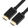 GCR Кабель 2.0m HDMI 2.0, Ultra HD, 4K 60Hz / 5K*30Hz, HDR 4:4:4, 3D, AUDIO, 18.0 Гбит/с, черный, 2 X экран GCR-HM411-2.0m