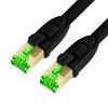 GCR PRO Патч-корд LSZH PROF кат.8 ethernet  30.0m SF/FTP, RJ45, медь, 40 Гбит/с, 26 AWG, черный, литой, экранированные коннекторы 24K GOLD, T568B GCR-52354