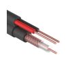 REXANT Кабель для видеонаблюдения ККСВ-П + 2х0.5мм., 305м., черный (    01-4004)