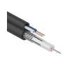 REXANT ККСВ-П + 2х0. 5мм. черный 100м (01-4002)