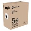 Кабель витая пара U/UTP, CAT 5e, PVC, 4PR, 24AWG, INDOOR, SOLID, серый, 305м, серия LIGHT, РФ REXANT 01-0052-R Кабель витая пара U/UTP, CAT 5e, PVC, 4PR, 24AWG, INDOOR, SOLID, серый, 305м, серия LIGHT, РФ REXANT 01-0052-R
