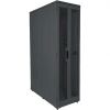 Шкаф телекоммуникационный напольный серверный 19",42U(600x1200) , ШТ-НП-С-42U-600-1200-П2П-Ч передняя перф, задняя двустворчатая перф. черн. 130411-01374