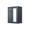 Шкаф телекоммуникационный настенный разборный со съемными боковыми стенками 19,18U(600x650), ШТ-НСрМ-18U-600-650-С-Ч дверь стекло черный 130411-02770 Шкаф телекоммуникационный настенный разборный со съемными боковыми стенками 19,18U(600x650), ШТ-НСрМ-18U-600-650-С-Ч дверь стекло черный 130411-02770