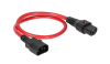 REM R-10-Cord60-C13-C14-0.5-Red