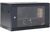 Шкаф телекоммуникационный настенный 19" 9U 550×400мм, дверь стекло, с задней стенкой, разборный, черный RAL 9005 REXANT 04-0954-112 Шкаф телекоммуникационный настенный 19" 9U 550×400мм, дверь стекло, с задней стенкой, разборный, черный RAL 9005 REXANT 04-0954-112