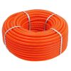 Труба гофрированная из ПНД, с зондом, оранжевая, Ø20мм (100 м/уп) REXANT (28-0020-5)
