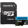 Карта памяти MICRO SDHC 32GB W / ADAP. AUSDH32GUICL10A1-RA1 ADATA (AUSDH32GUICL10A1-RA1)