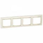  - Legrand Valena Крем/Золото Рамка 4-ая горизонт. (774154)