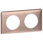 - Legrand Celiane2 Медь Рамка 2-я (2+2 мод) (068992)