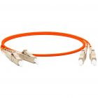 Hyperline FC-D2-50-LC/PR-LC/PR-H-30M-LSZH-OR - Hyperline FC-D2-50-LC/PR-LC/PR-H-30M-LSZH-OR