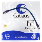  - Cabeus PC-SSTP-RJ45-Cat.8-0.3m-LSZH