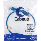  - Cabeus PC-UTP-RJ45-Cat.5e-0.5m-BL