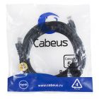  - Cabeus PC-UTP-RJ45-Cat.5e-5m-BK