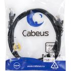  - Cabeus PC-UTP-RJ45-Cat.5e-2m-BK-LSZH