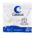  - Cabeus PC-UTP-RJ45-Cat.6-0.3m-WH