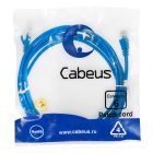  - Cabeus PC-UTP-RJ45-Cat.6-3m-BL