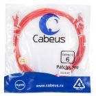 Cabeus PC-UTP-RJ45-Cat.6-2m-RD - Cabeus PC-UTP-RJ45-Cat.6-2m-RD