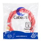  - Cabeus PC-UTP-RJ45-Cat.6-5m-RD
