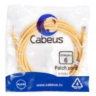  - Cabeus PC-UTP-RJ45-Cat.6-5m-YL