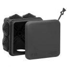  - Коробка распределительная ОП 70х70х40мм УХЛ1 IP55 черн. Ruvinil 67030Ч