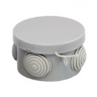  - Коробка распаячная КМР-040-038 наружная с крышкой 65х40 АБС 4 мембранных ввода IP54 EKF plc-kmr-040-038