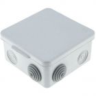  - Коробка распаячная КМР-030-031 наружная с крышкой 80х80х50 АБС 7 мембранных вводов IP54 EKF plc-kmr-030-031