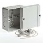  - Коробка ОП Тусо распаячная 98х98х60мм сер. IP65 Ruvinil 67048