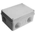  - Коробка распределительная ОП 150х110х70мм IP54 10 выходов 6 гермовводов крышка на винтах сер. Epplast 210302