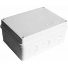  - Коробка распределительная ОП 150х110х70мм IP54 10 выходов без гермовводов крышка на винтах бел. Epplast 215311