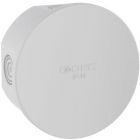  - ДКС 53600 Коробка ответвит. с 4 кабельными вводами д.20мм, IP44, д.80х40мм