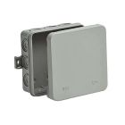  - Коробка распределительная ОП 100х100х35мм 12 вводов IP54 сер. Ruvinil 67095