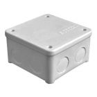  - Коробка распределительная ОП 85х85х45мм IP54 7 выходов без гермовводов крышка на винтах сер. Epplast 135132