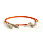  - Hyperline FC-D2-62-LC/PR-SC/PR-H-20M-LSZH-OR