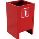  - НПО Пульс П-20 ПУЛЬС под один огнетушитель, 230х230х380мм, красная 5502010300002