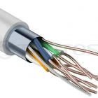  - Кабель FTP 4PR 24AWG (Cu) CAT5E PVC серый 305м Tantos