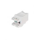  - Модуль вставка Keystone, UTP неэкранированный, CAT 6, тип 180 градусов, Dual IDC с пылезащитной шторкой REXANT PRO (02-0254-1)