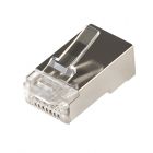  - Разъем cквозной RJ-45(8P8C) под витую пару, FTP, CAT 6a REXANT (05-1039)